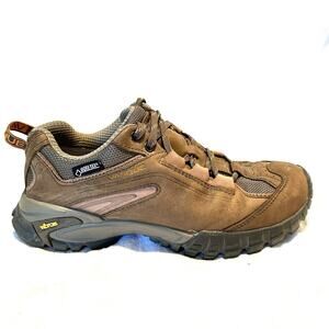 Vasque 7071 Hiking Shoe Women’s 7.5 M Brown Suede Vibram Sole No Insoles